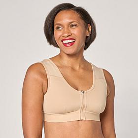 Copper Life by Tommie Copper AirKnit Shoulder Support Bra with Zipper