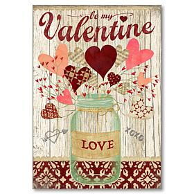 Courtside Market Be My Valentine 18x26 Canvas Wall Art