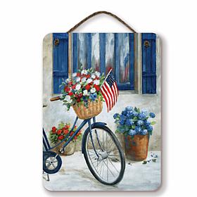 Courtside Market Celebrate 250 Bike II 12x16" Artboard with Twine