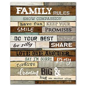 Courtside Market Family 16x20 Canvas Wall Art