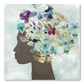 Courtside Market Flower Power Beauty II Canvas Wall Art - 24" x 24"