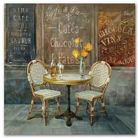 Courtside Market French Cafe 24x24 Gallery-Wrapped Canvas