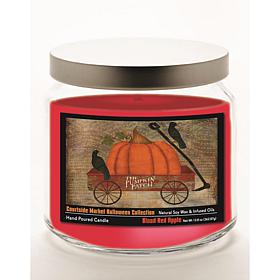 Courtside Market Halloween Pumpkin Patch Red Apple Soy Wax Candle