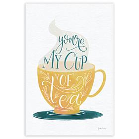 Courtside Market My Cup of Tea 12x18 Gallery-Wrapped Canvas