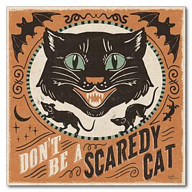 Courtside Market Scaredy Cats III 12"x12" Board Art