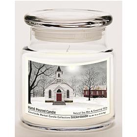 Courtside Market Soy Candle w/ Essential Oils + Lid - Love One Another