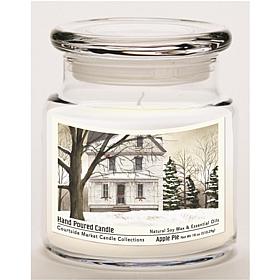 Courtside Market Soy Candle with Essential Oils + Lid- White Christmas