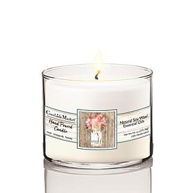 Courtside Market Thankful Circular Candle Glass - 9.6 oz.