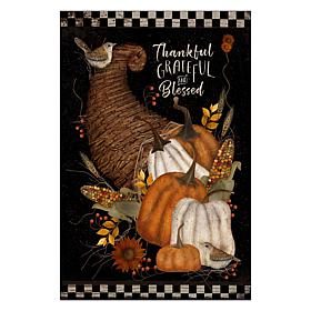 Courtside Market Thankful Cornucopia 18"x24" Decal