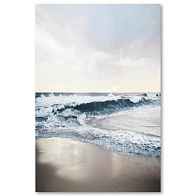 Courtside Market Waves Canvas Wall Art - 12" x 18"