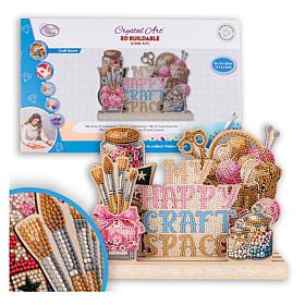 Craft Buddy Crystal Art 3D Craft Room Scene