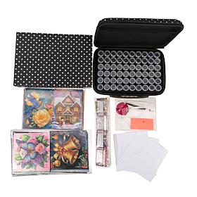 Craft Buddy Crystal Art Christmas and Every Day Card-Making Kit