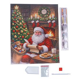 Craft Buddy Crystal Art Santa Claus Canvas Kit 