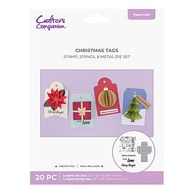 Crafter's Companion Christmas Gift Tag Dies