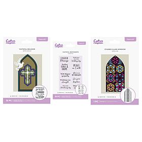 Crafter's Companion Church Window Stamp & Die Set