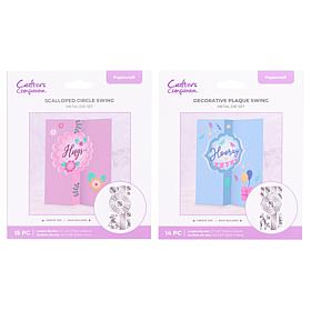 Crafter's Companion Circle and Plaque Swing Card Dies