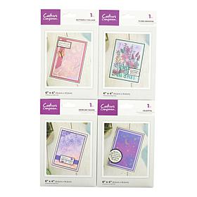 Crafter's Companion Embossing Folder Set of 4