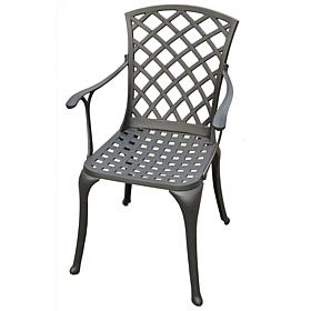 Crosley Sedona Set of 2 Cast Aluminum Arm Chairs