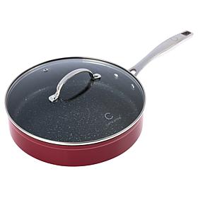 Curtis Stone 10" 3.3-Quart Dura-Pan+ Sauté Pan with Lid