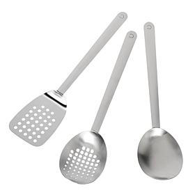 Curtis Stone 3-piece Large Stainless Steel Chef Tool Set