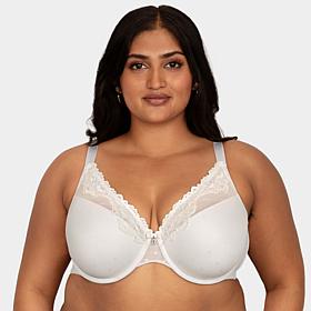 Curvy Couture Sheer Whisper Plunge T-Shirt Bra