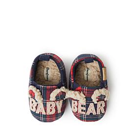 Dearfoams Men's Papa Bear Scuff Slipper