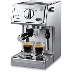 DeLonghi 15-Bar Espresso/Cappuccino Maker-Stnlss Steel