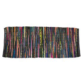 Design Imports 2'3" x 6' Reversible Rag Rug Runner 