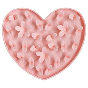 DexyPaws Blush Pink Heart Silicone Snuffle Mat