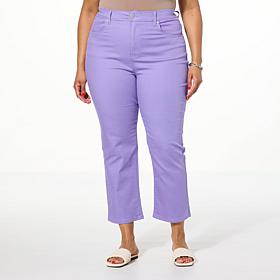 DG2 by Diane Gilman Coolmax® Stretch Denim Essential Crop Jean