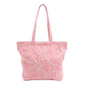 DG2 by Diane Gilman Cord and Sequin Embroidered Twill Tote Bag