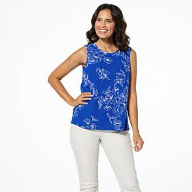 DG2 by Diane Gilman Linear Printed Essential Tank