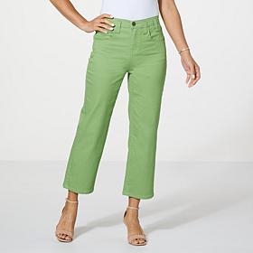 DG2 by Diane Gilman New Classic Stretch Cropped Trouser Jean