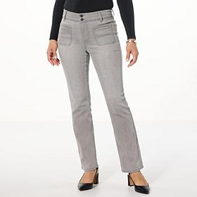 DG2 by Diane Gilman New Classic Stretch Denim Baby Bootcut Jean