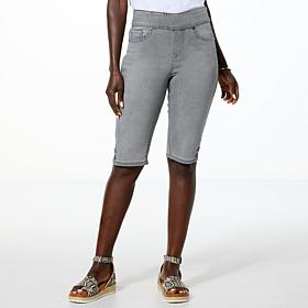DG2 by Diane Gilman New Classic Stretch Denim Pull-On Bermuda Short