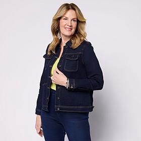 DG2 by Diane Gilman New Classic Stretch Embellished Anniversary Jacket