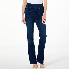 DG2 by Diane Gilman Virtual Stretch Denim Comfort Waist Bootcut Jean