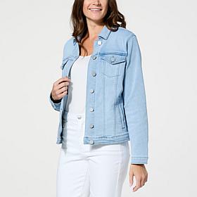 DG2 by Diane Gilman Virtual Stretch Denim Jacket