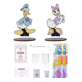 Diamond Art Club Disney Donald and Daisy Sparkle Pal Kit