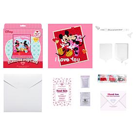 Diamond Art Club Disney Mickey and Minnie 3D Card Kit