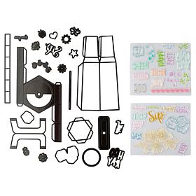 Diamond Press 3D Tumbler-Style Box Stamp and Die Kit