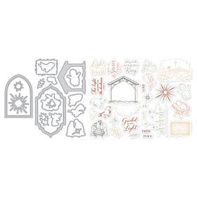Diamond Press Light of the World Stamp & Die Kit 