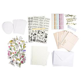 Diamond Press Spring Post Card and Die-Cuts Kit