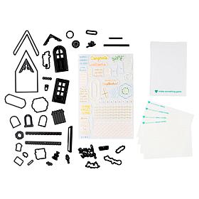 Diamond Press Welcome Home Stamp, Die & Stencil Kit