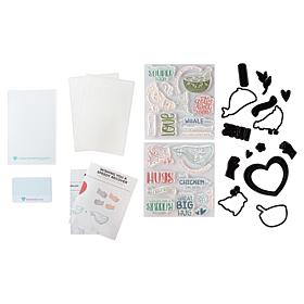 Diamond Press Wishing You A Speedy Recovery Stamp and Die Kit