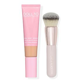 Doll 10 Doll Skin Genius Tinted Moisturizer with Niacinamide & Brush