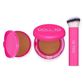 Doll 10 Peptide Bounce Balm with Brush & Refill - Tan/Deep Auto-Ship®