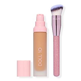 Doll 10 T.C.E. Super Coverage Makeup with Brush
