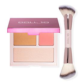 Doll 10 The 10 Minute Face Doris's Favorites Palette with Brush