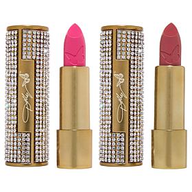Dolly Parton Heaven's Kiss Pink Lemon & Rosebud Lipstick 2-pack